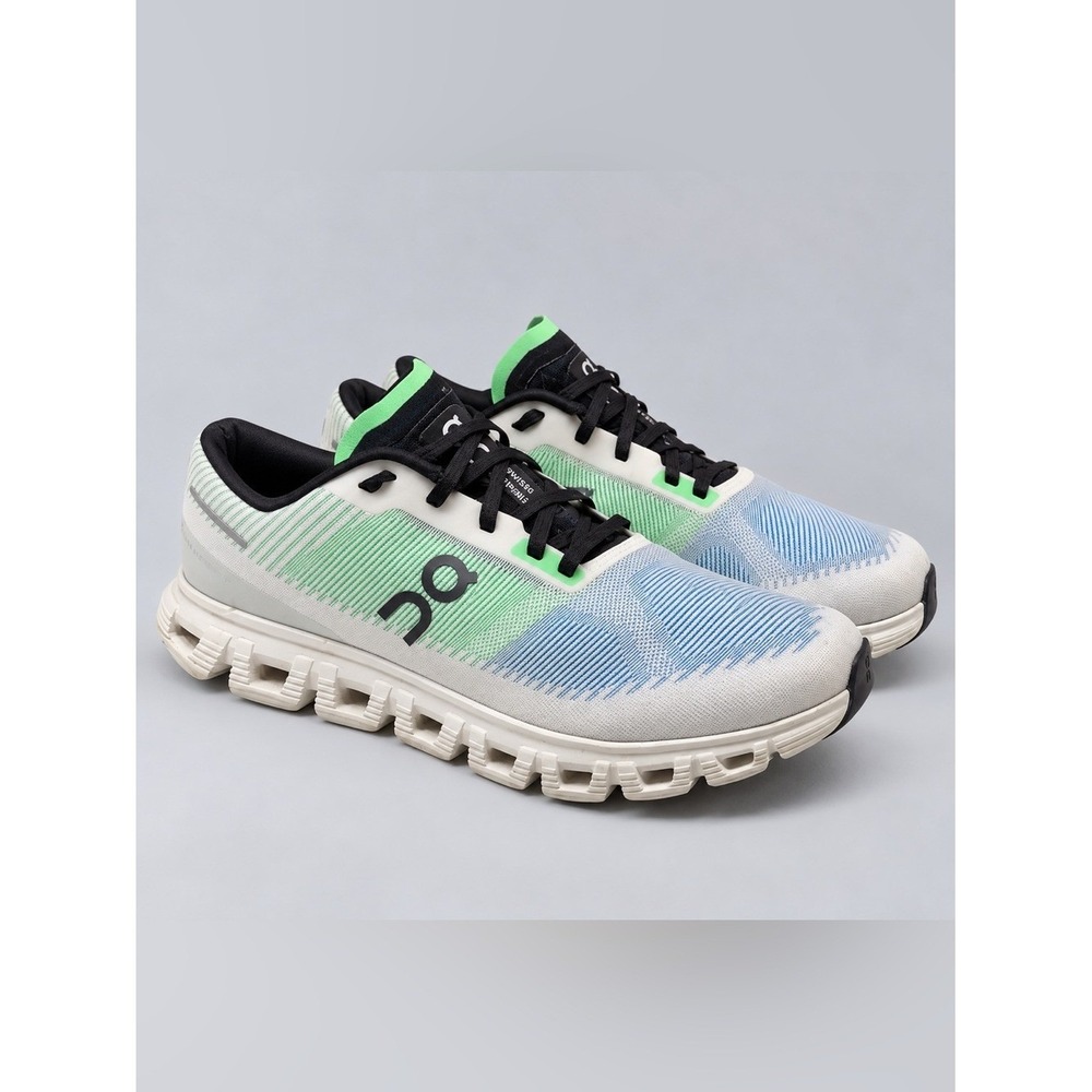 On Running Cloud 6 Push Shoes Men Size 10 Horizon Honeydew Performance Running